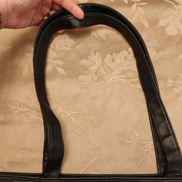 Disney Black and White Mickey Mouse Canvas Tote Bag, Used - Picture 8 of 14